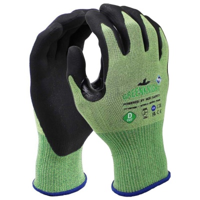MCR Greenknight CT1081NM Cut-Resistant Oil and Wet Grip Gloves